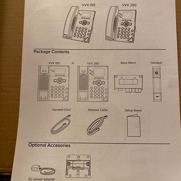 Business IP Phone Polycom VVX 250 brand new in box. 4 available - Picture 5 of 7